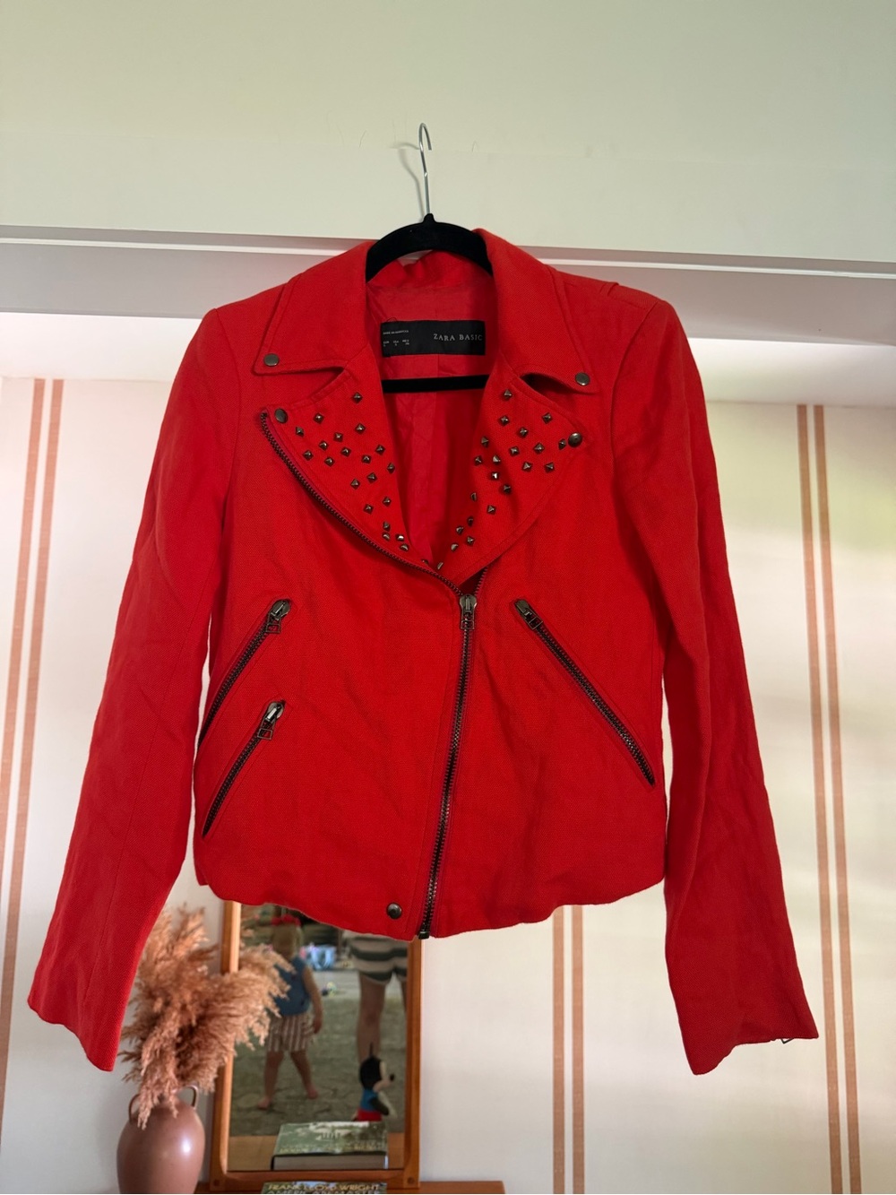 Zara Biker Studded Jacket